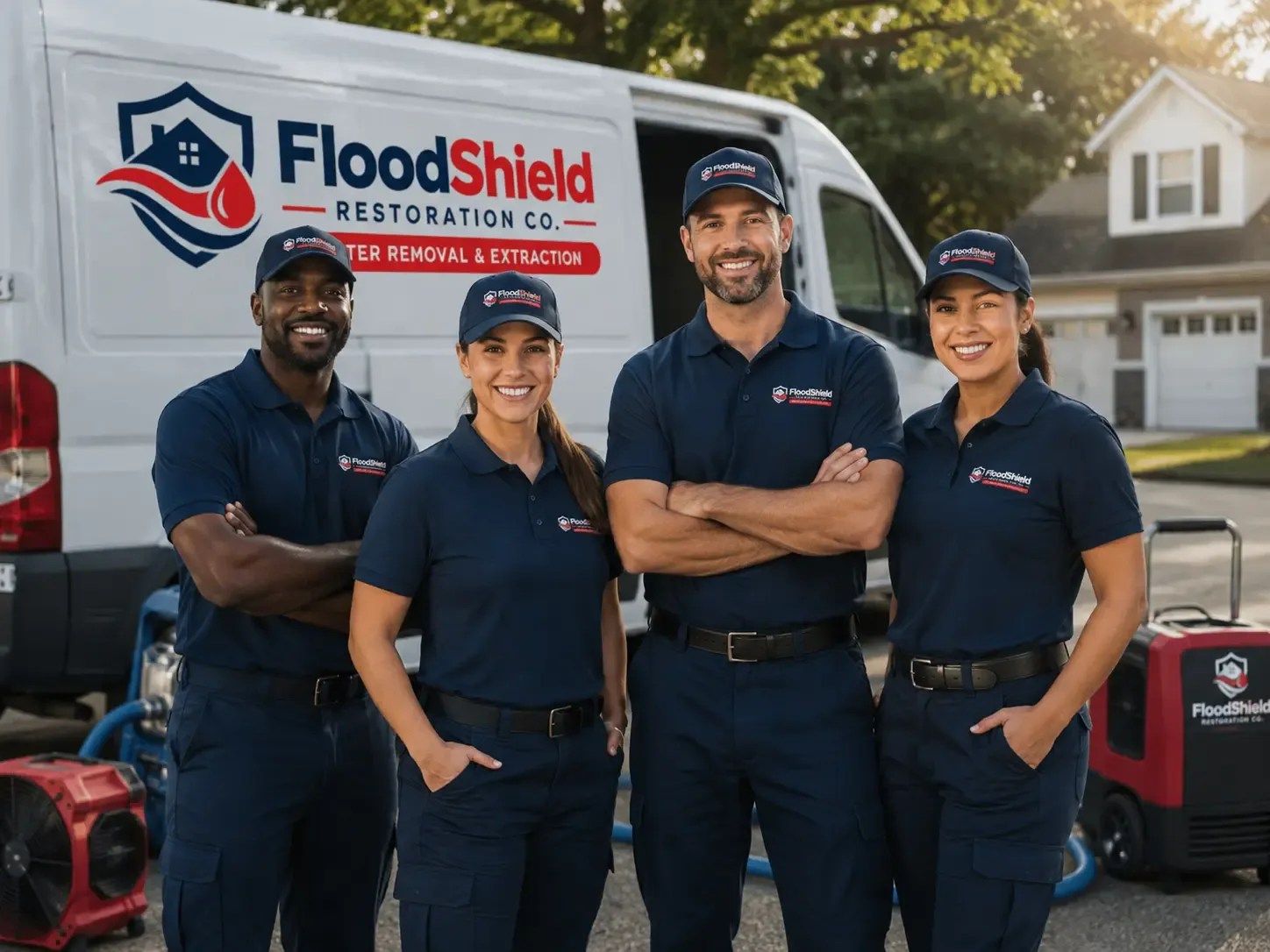 Flood Damage Restoration company in Litchfield, OH